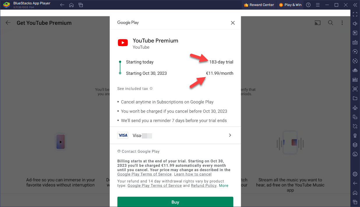 Đăng Kí Youtube Premium 6 Tháng Miễn Phí