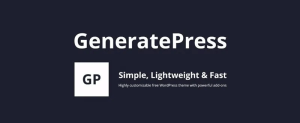 Generatepress Lightweight Responsive Wordpress Theme Xflltm